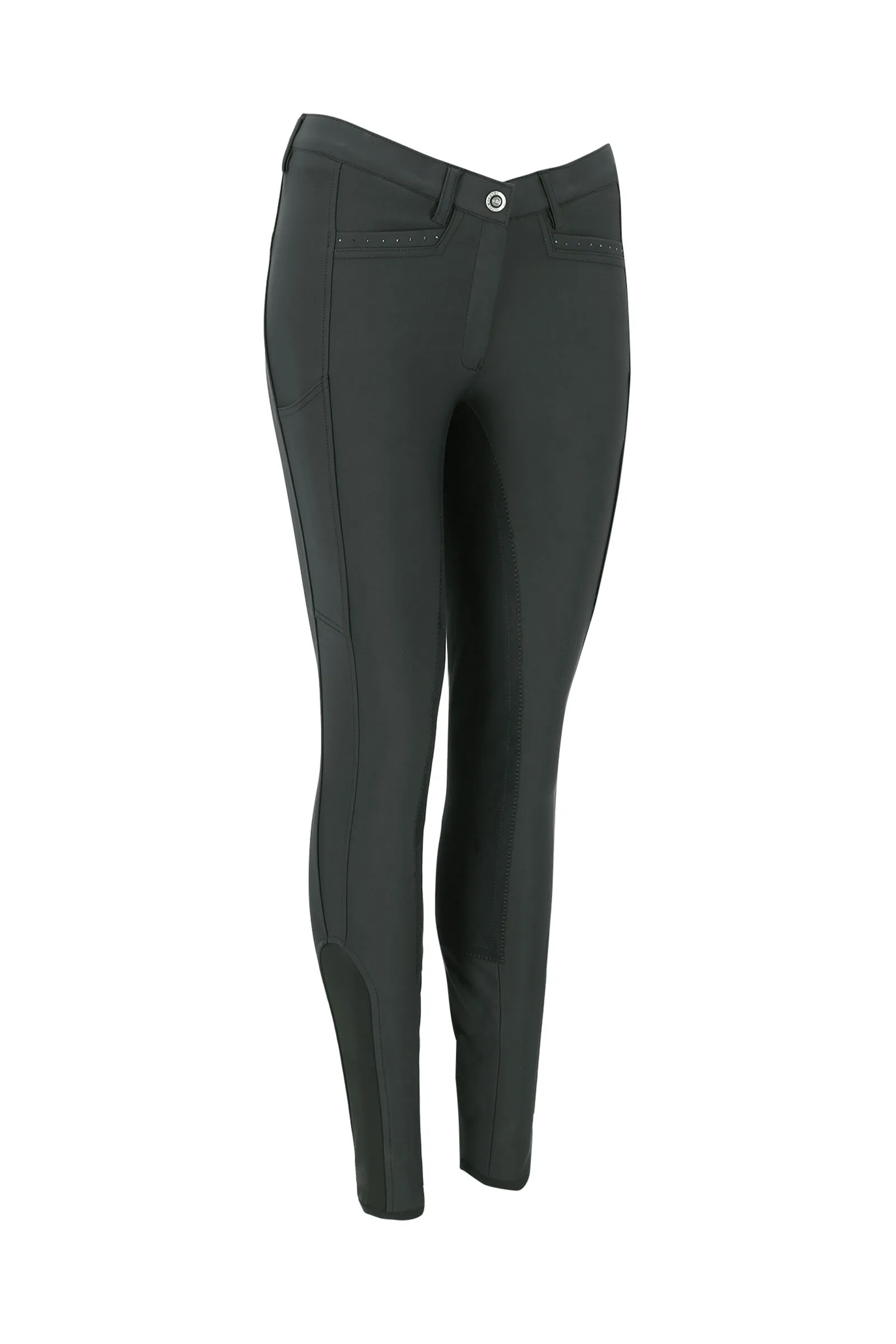 Schockemöhle Pantalones de Montar con Asiento Completo para Mujer Celine