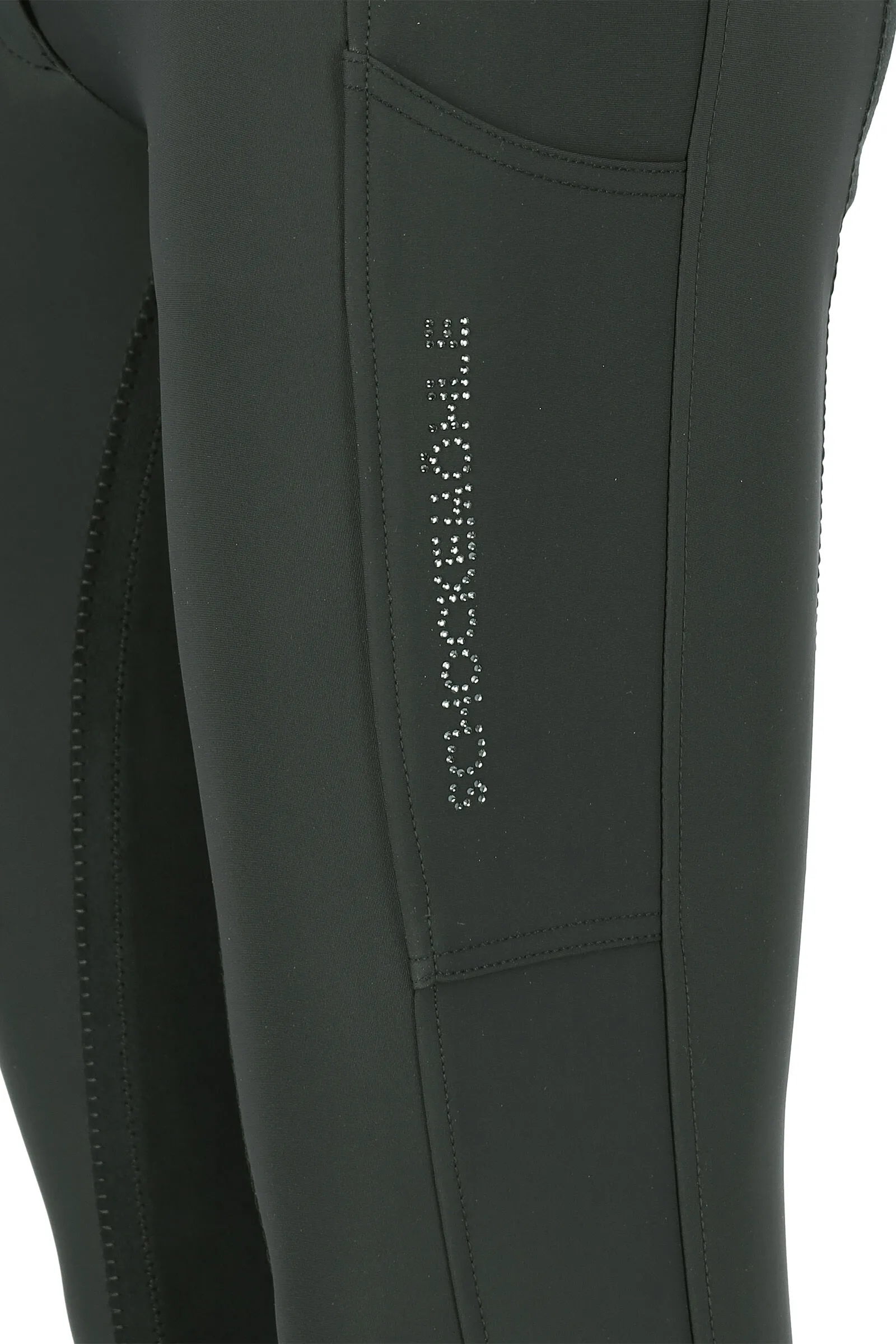 Schockemöhle Pantalones de Montar con Asiento Completo para Mujer Celine