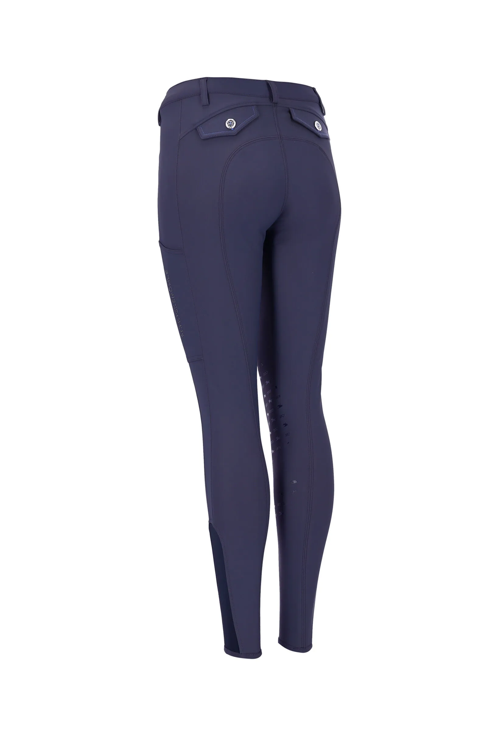 Schockemöhle Pantalones de Montar con Refuerzo de Rodilla para Mujer Eleonore II
