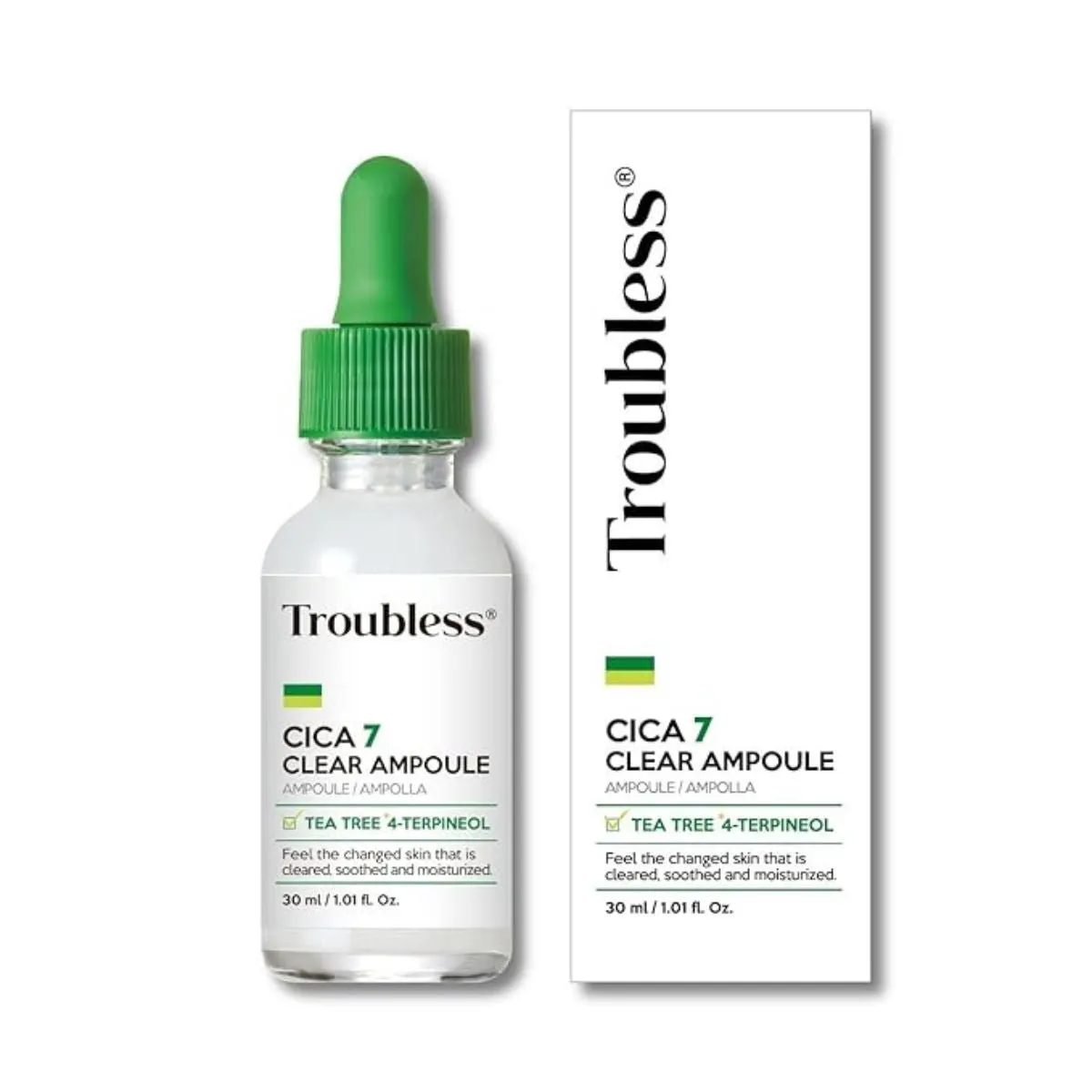 Serum TROUBLESS CICA CLEAR AMPOULE de Farmskin 30ml