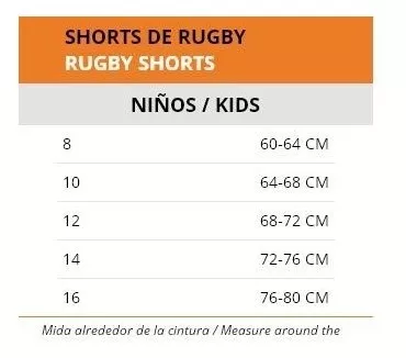 Short Flash De Rugby Niños Empo2000