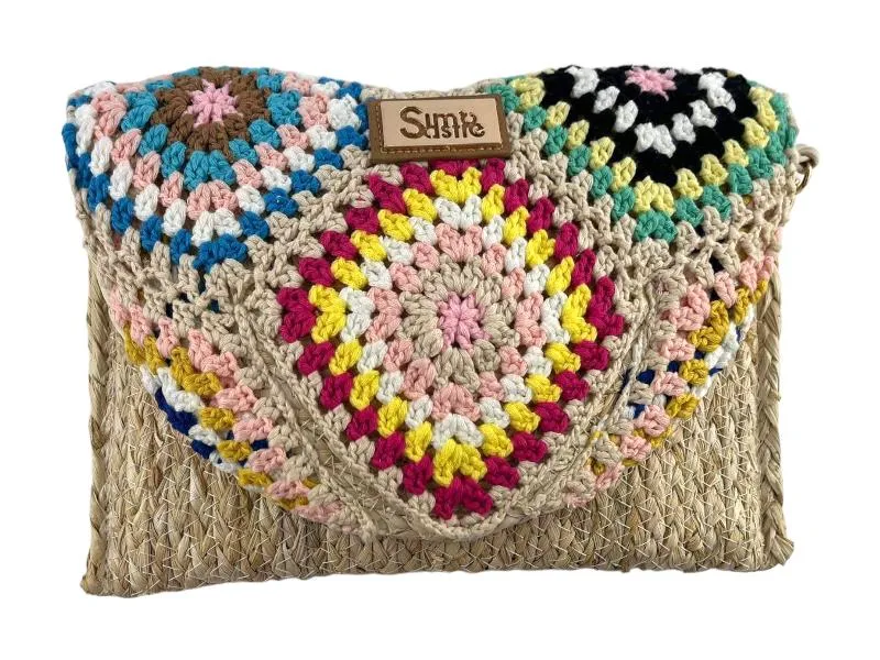 Simó Sastre | Bolso / Clucth orgánico y vegano mujer artesanal Sophia