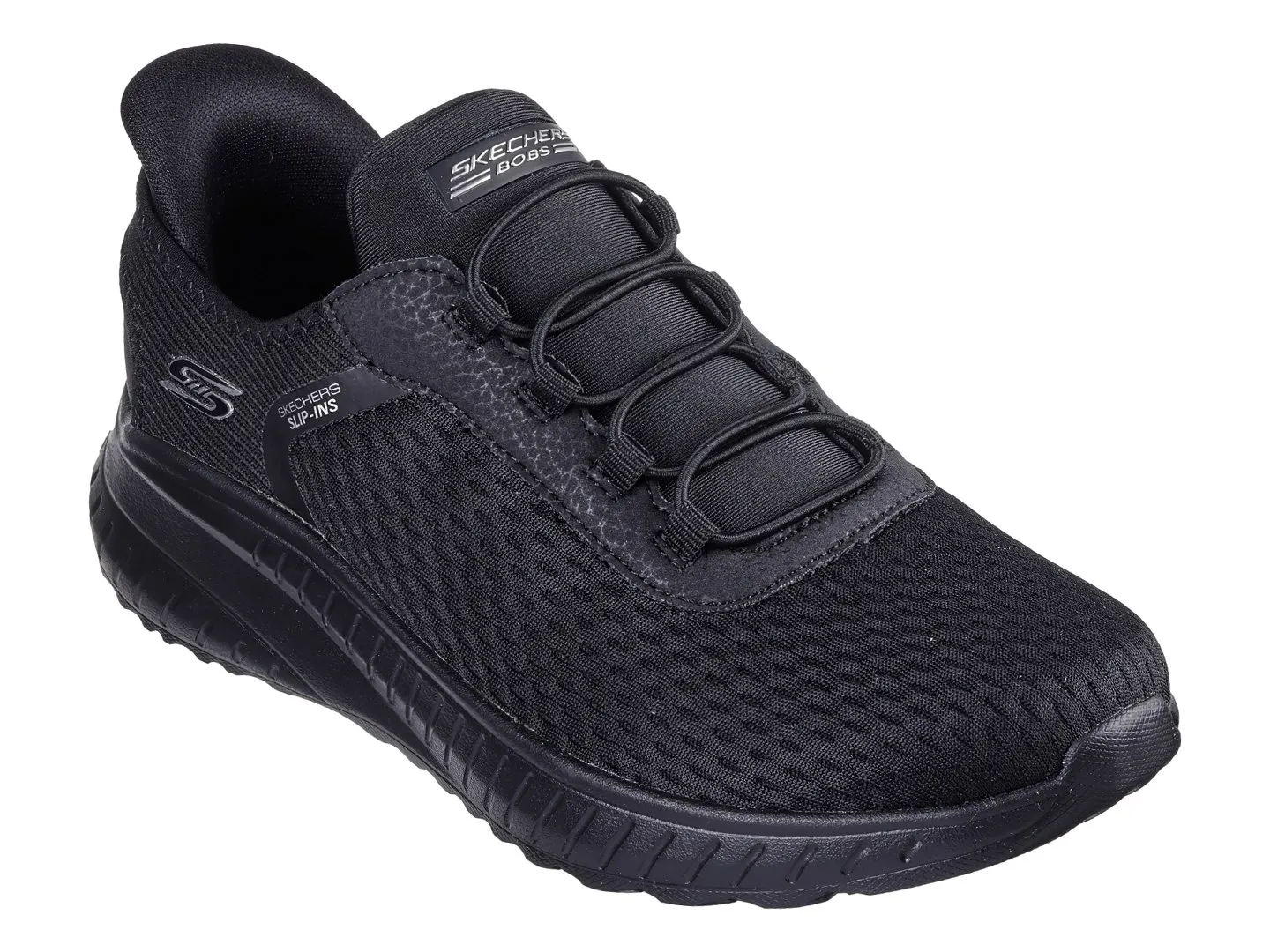 SKECHERS 117504 BBK NEG/NEG BOBS SQUAD CHAOS  2327