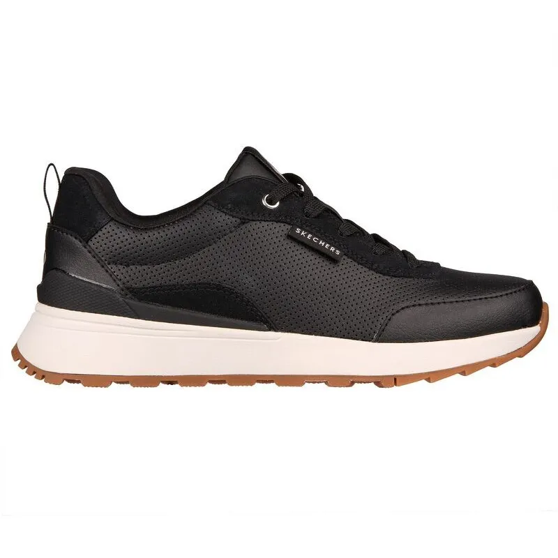 SKECHERS 155441 NEGRO  DEPORTIVO DE PIEL CASUAL PARA MUJER