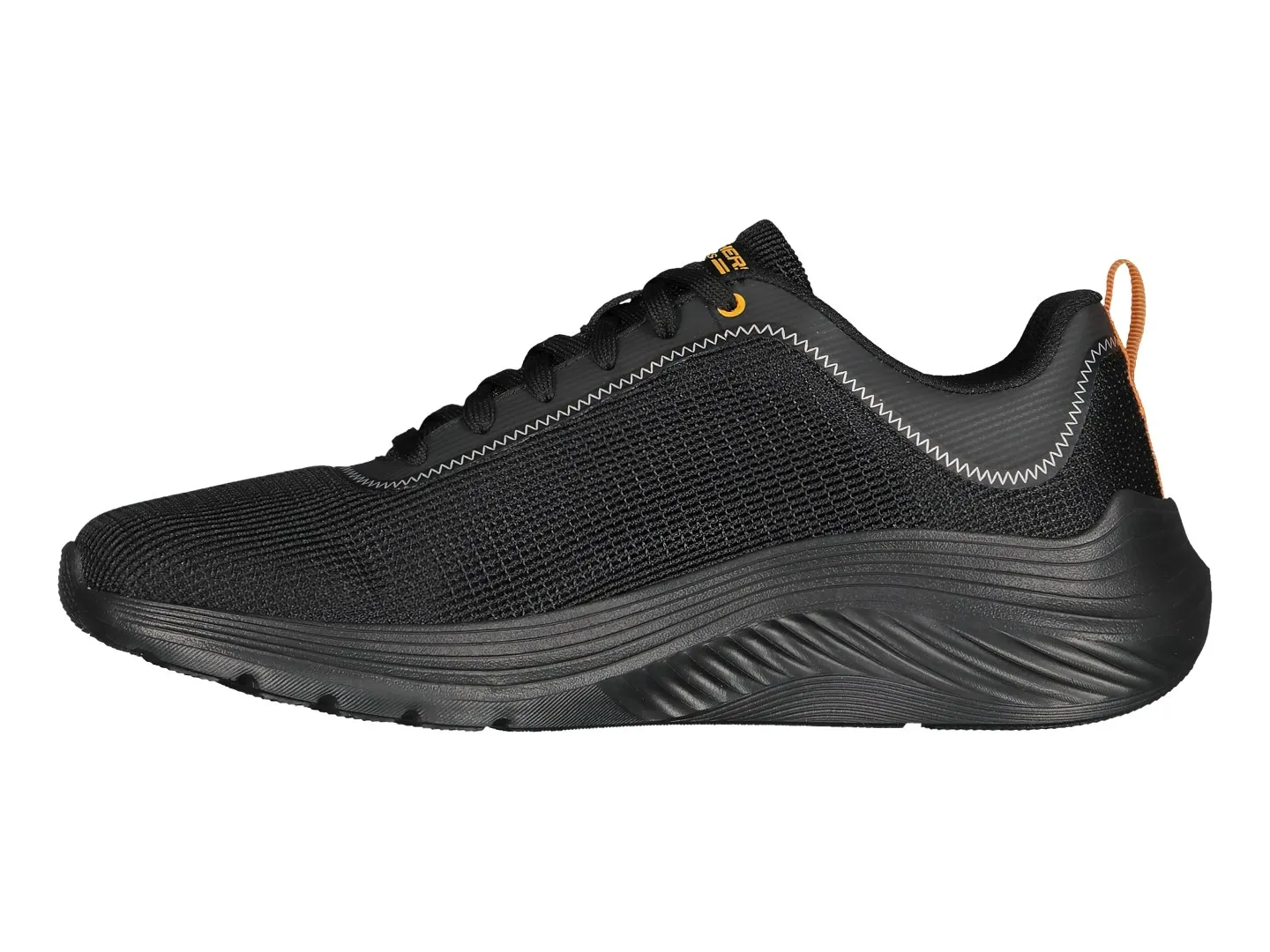 SKECHERS 2 120004 BBK NEG/NEG BOBS SQUAD WAVES  2630