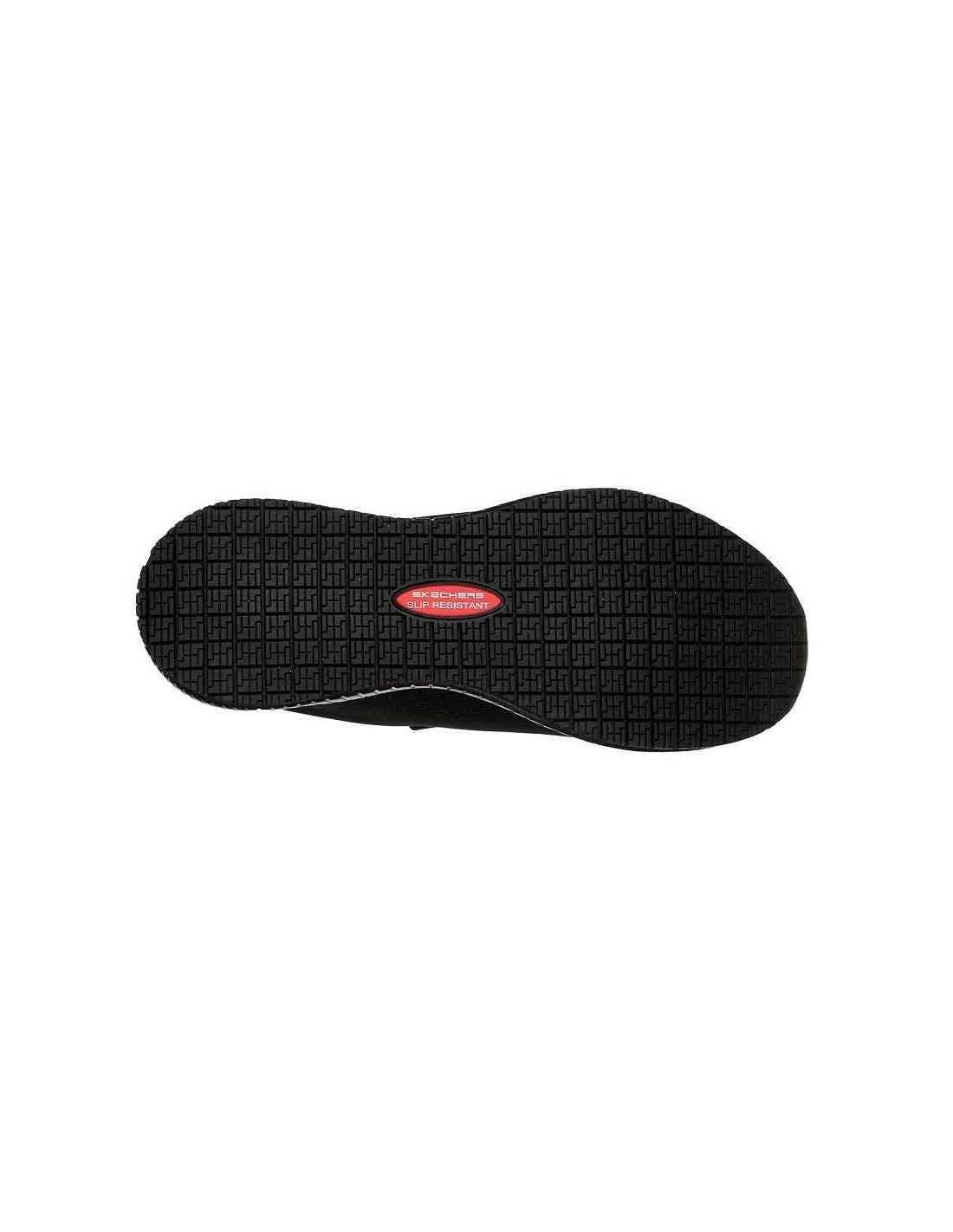 Skechers 77222EC BLK Work: Squad SR