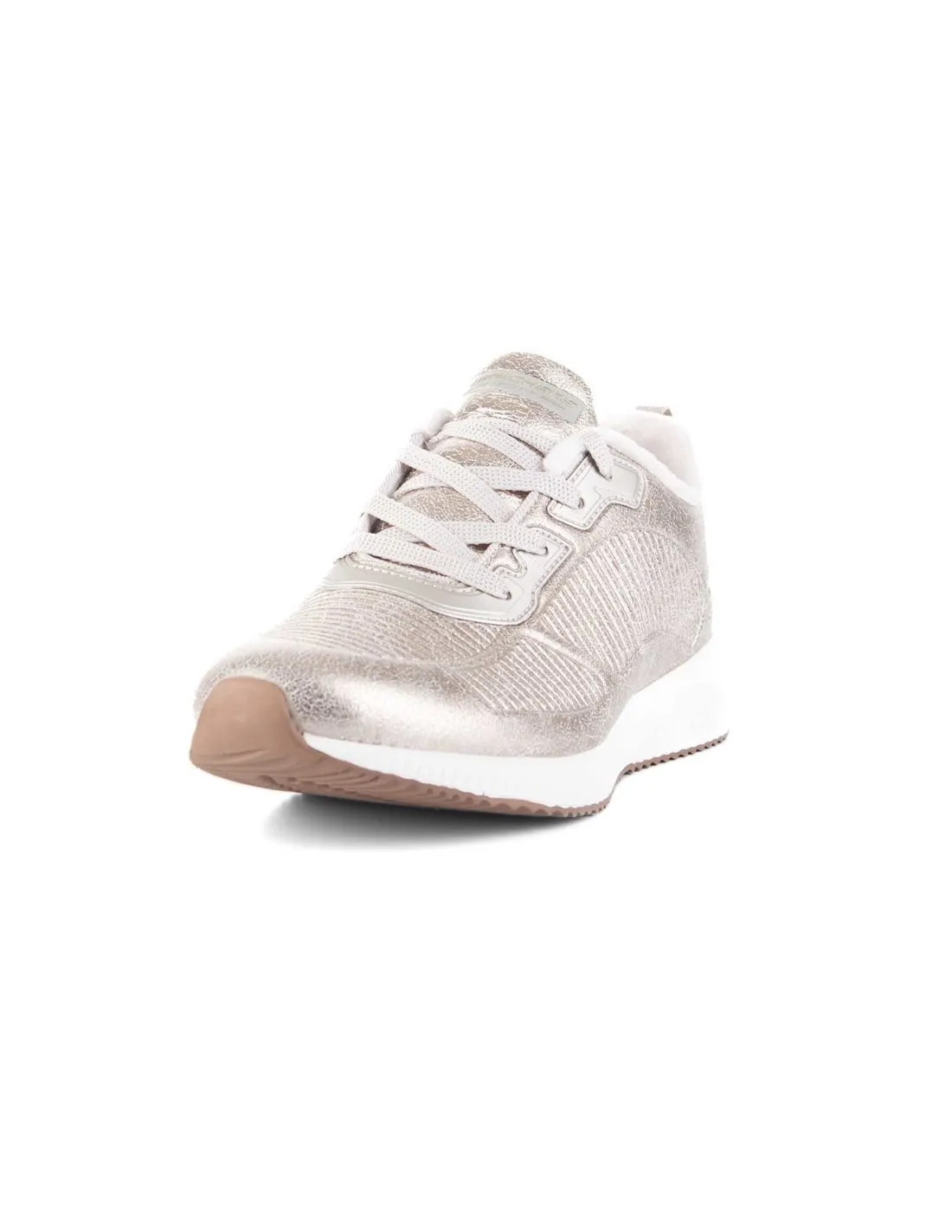 SKECHERS  ZAPATILLAS CHAMPAGNE BOBS SQUAD SPARKLE LIFE MUJER