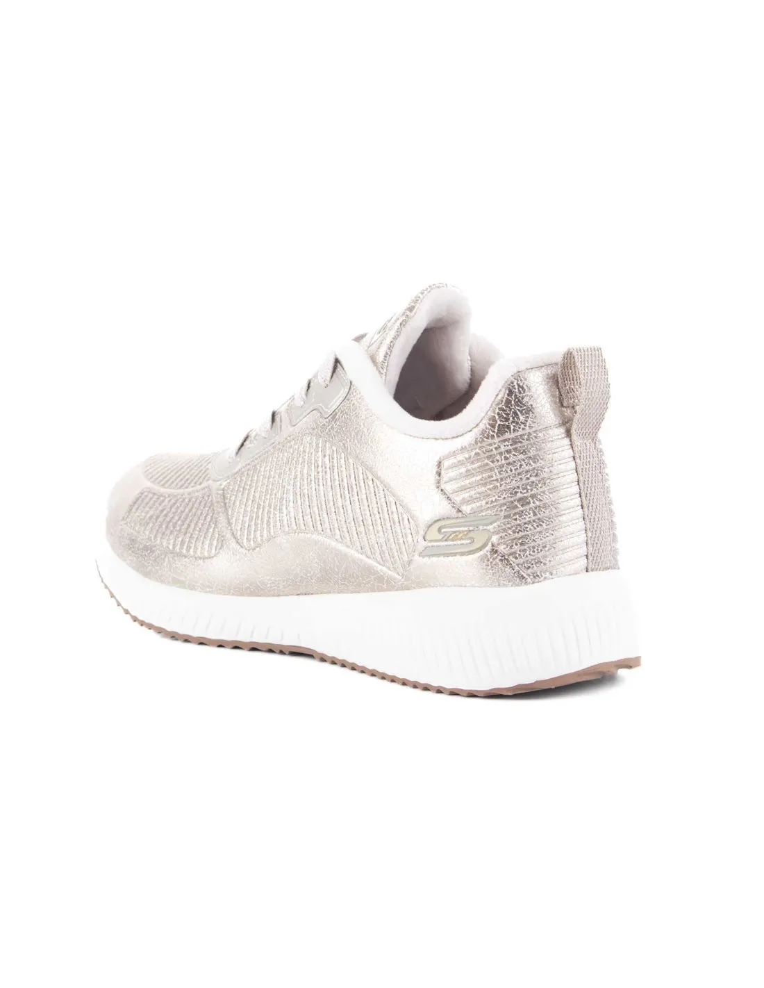 SKECHERS  ZAPATILLAS CHAMPAGNE BOBS SQUAD SPARKLE LIFE MUJER