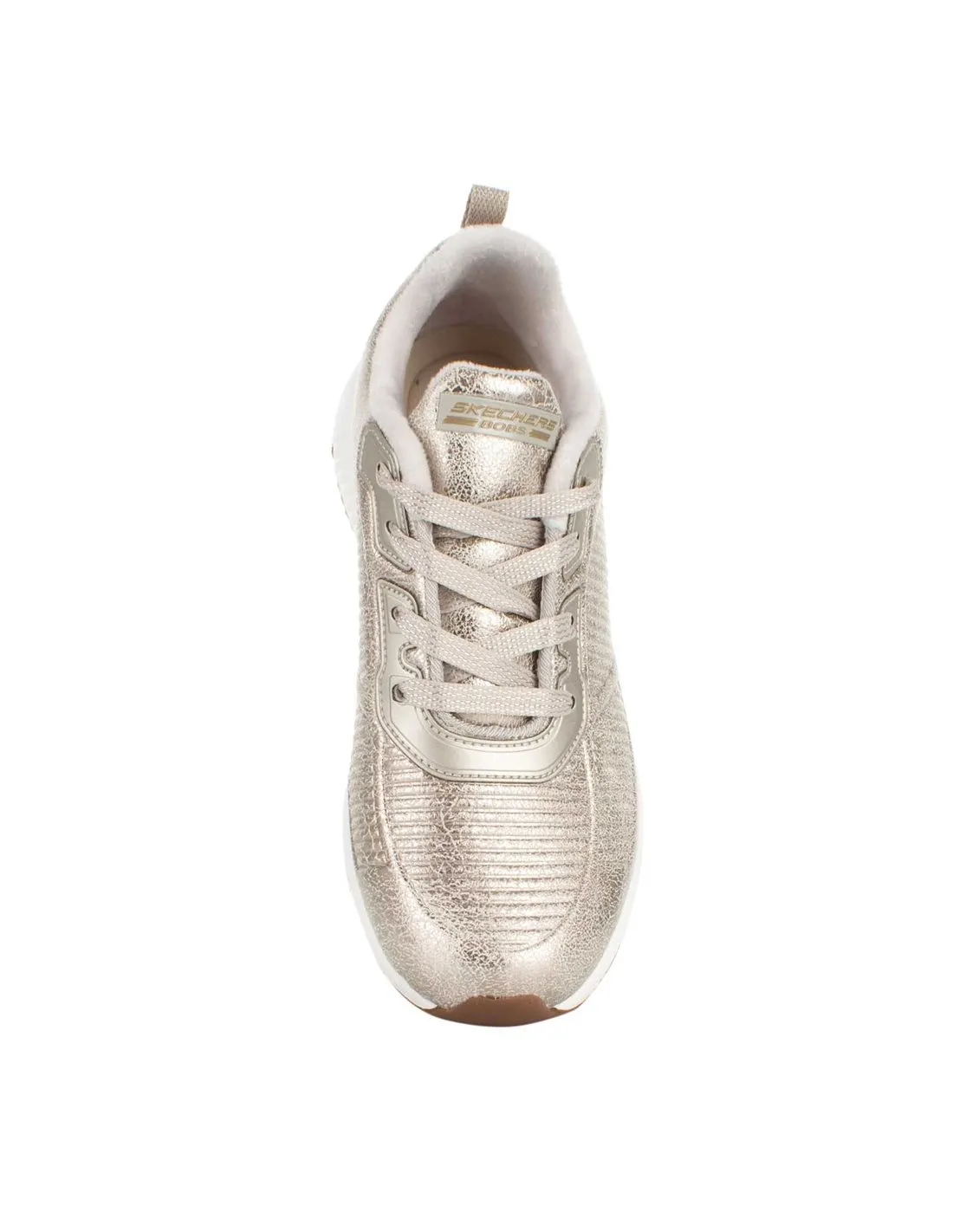 SKECHERS  ZAPATILLAS CHAMPAGNE BOBS SQUAD SPARKLE LIFE MUJER