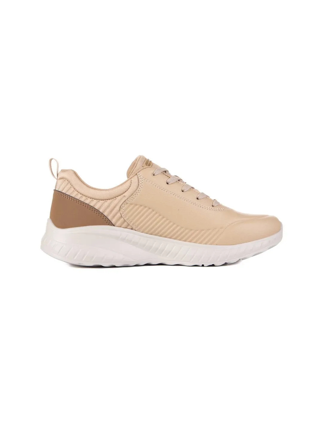 SKECHERS  ZAPATILLAS NATURAL BOBS SQUAD CHAOS HEELING ALIVE MUJER