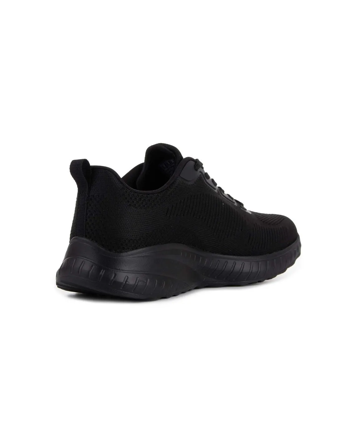 SKECHERS  ZAPATILLAS NEGRAS BOBS SQUAD CHAOS FACE OFF MUJER