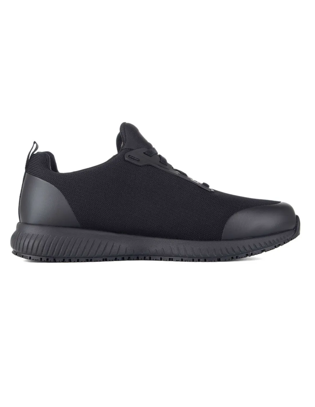 SKECHERS  ZAPATILLAS NEGRAS SQUAD SR MYTON WORK HOMBRE