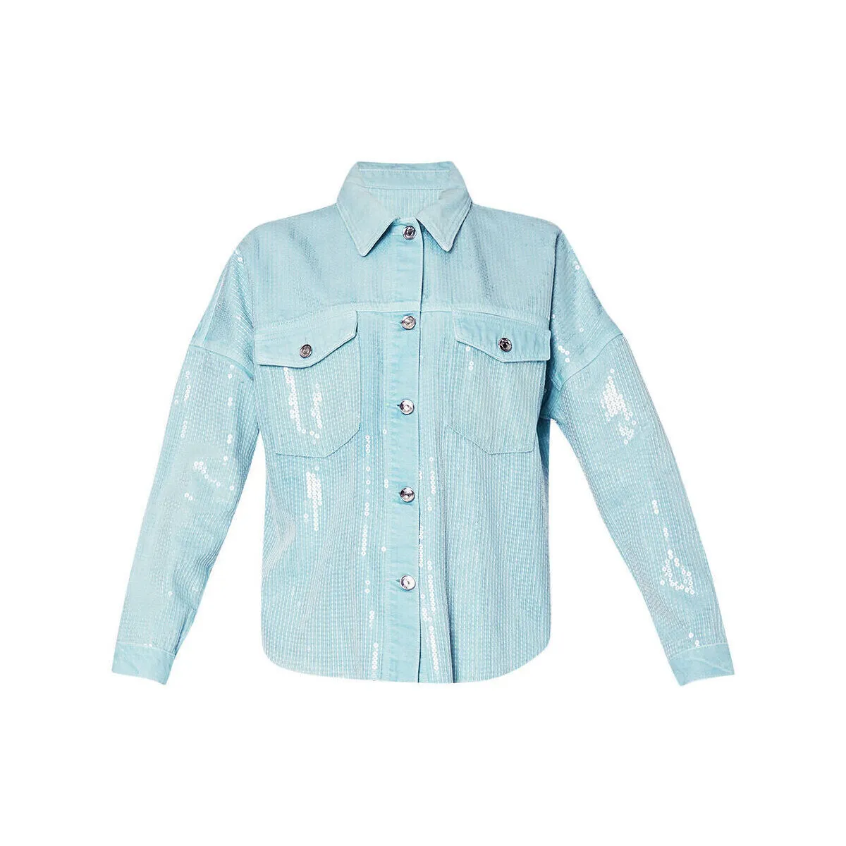 Sobrecamisa con lentejuelas