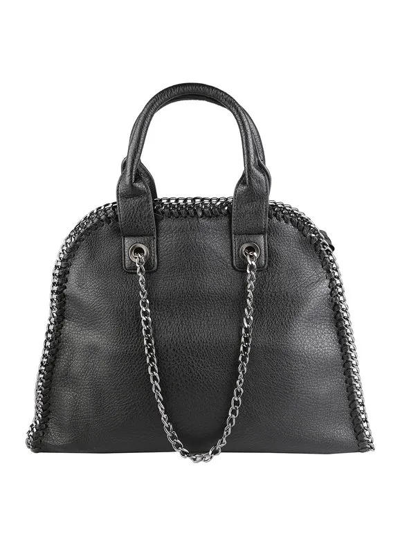 Solada Bolso de mujer con doble asa y cadena.