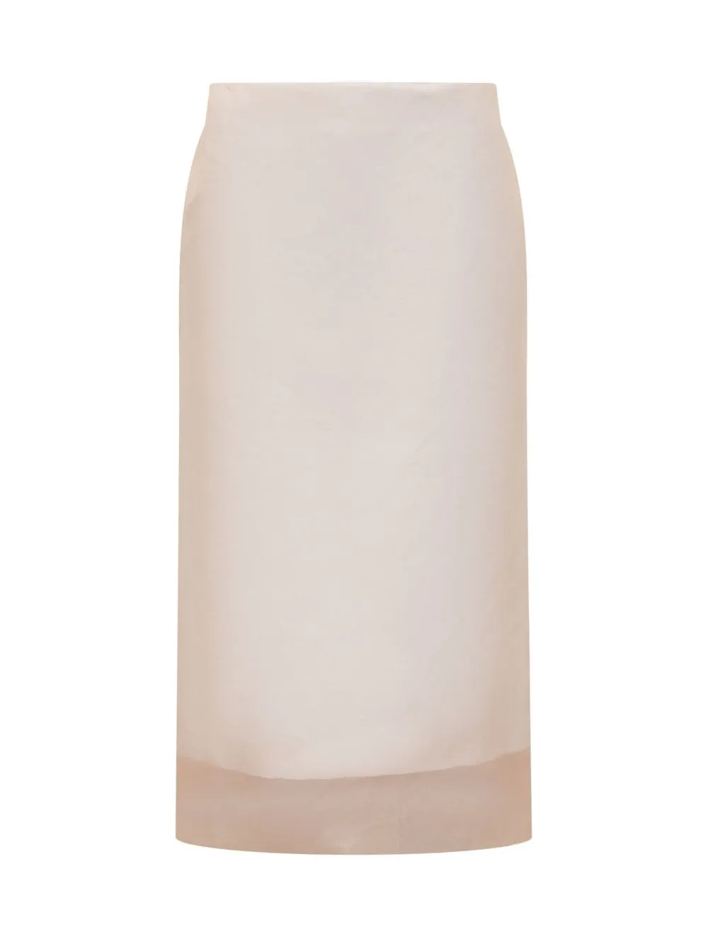SPORTMAX Cotton and Linen Blend Skirt