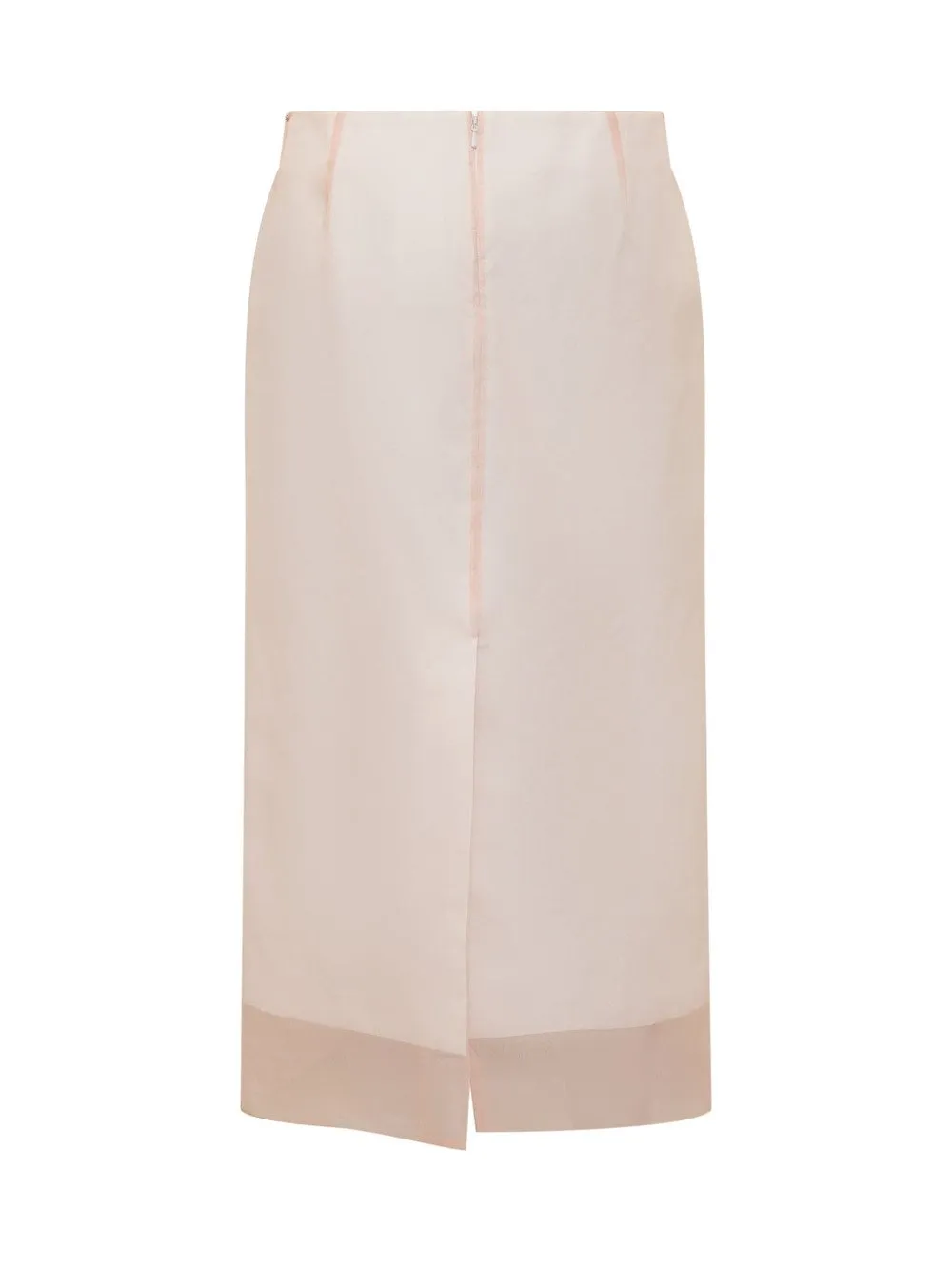 SPORTMAX Cotton and Linen Blend Skirt