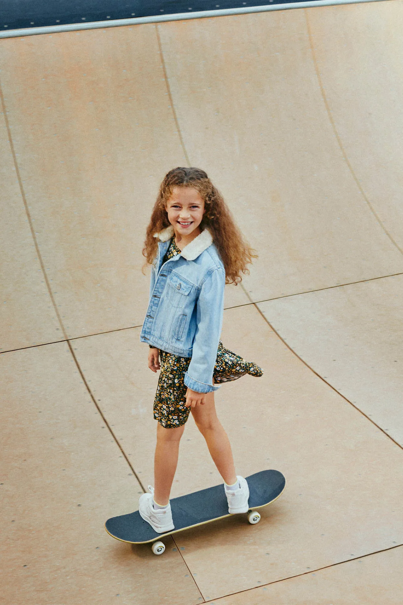 Springfield Kids Chaqueta denim borrego niña
