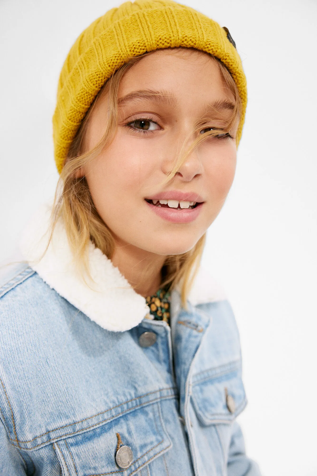 Springfield Kids Chaqueta denim borrego niña