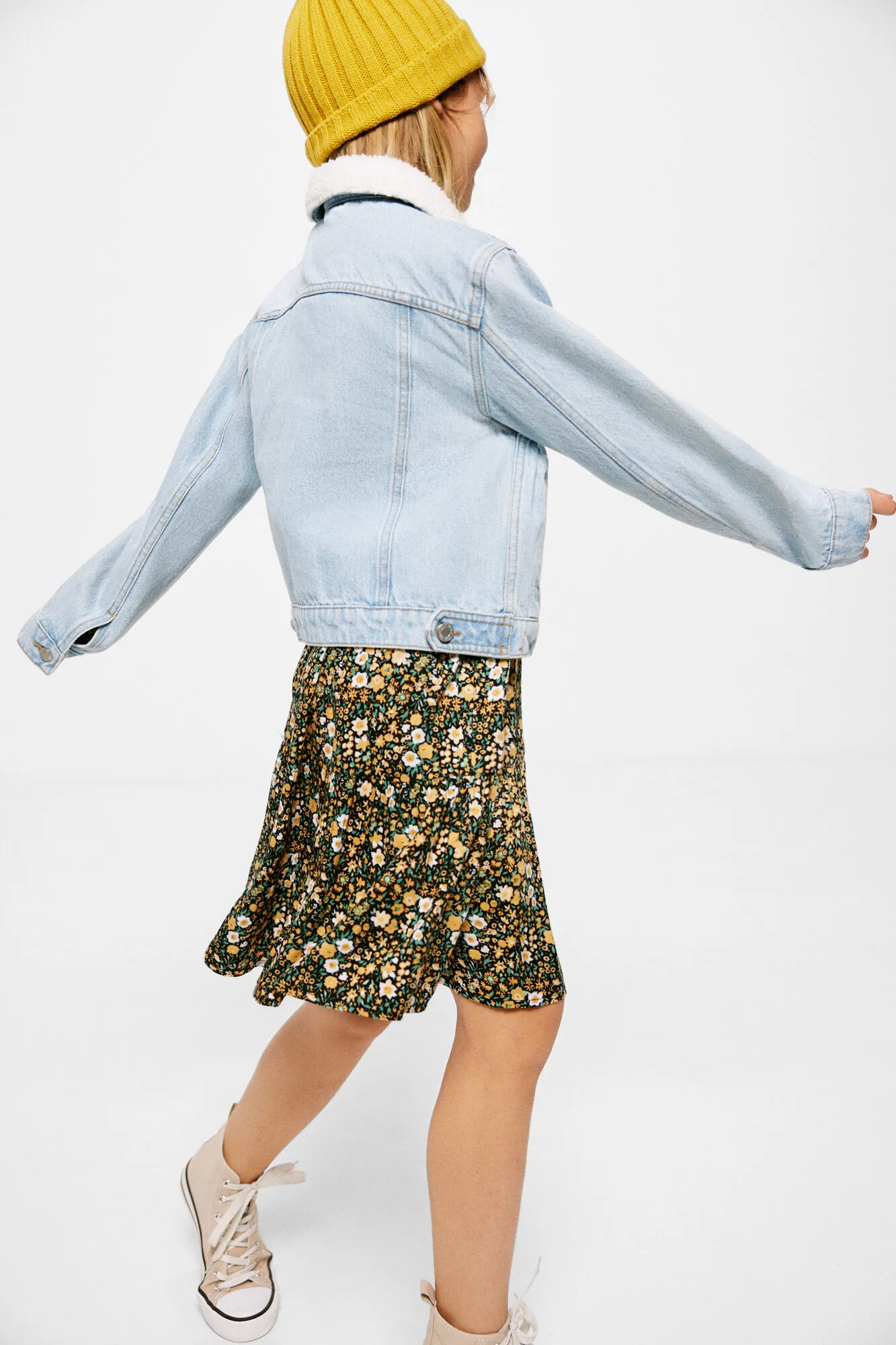 Springfield Kids Chaqueta denim borrego niña