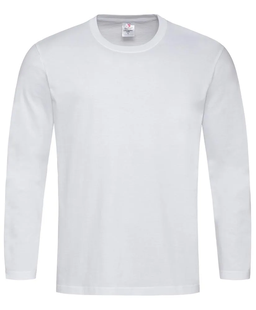 STEDMAN STE2130  CAMISETA MANGA LARGA PARA HOMBRE STEDMAN  BLANCO