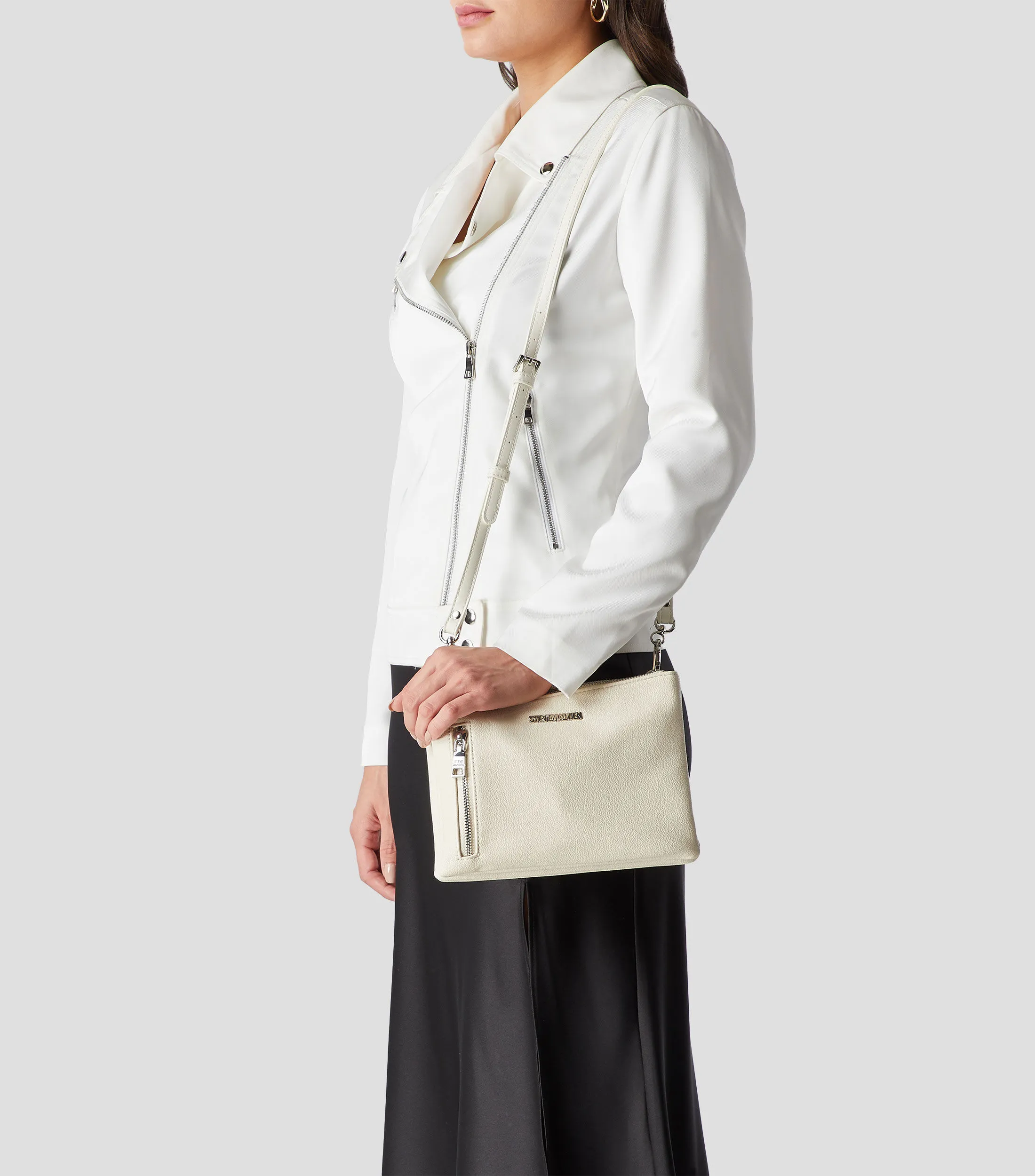 Steve Madden Bolso crossbody hueso Bnorah granulado Mujer