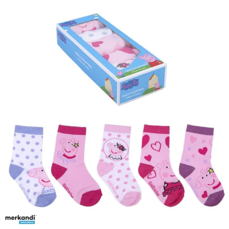 Stock de 5 calcetines para bebé