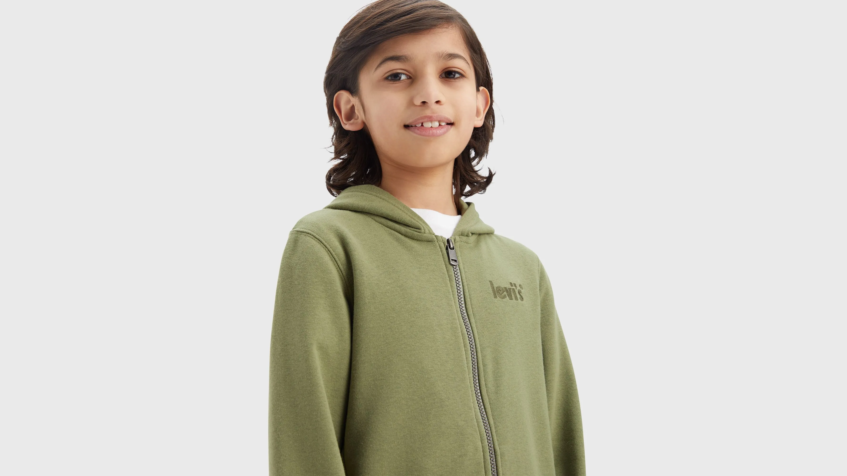 Sudadera Con Capucha Y Cremallera Completa Con Logotipo