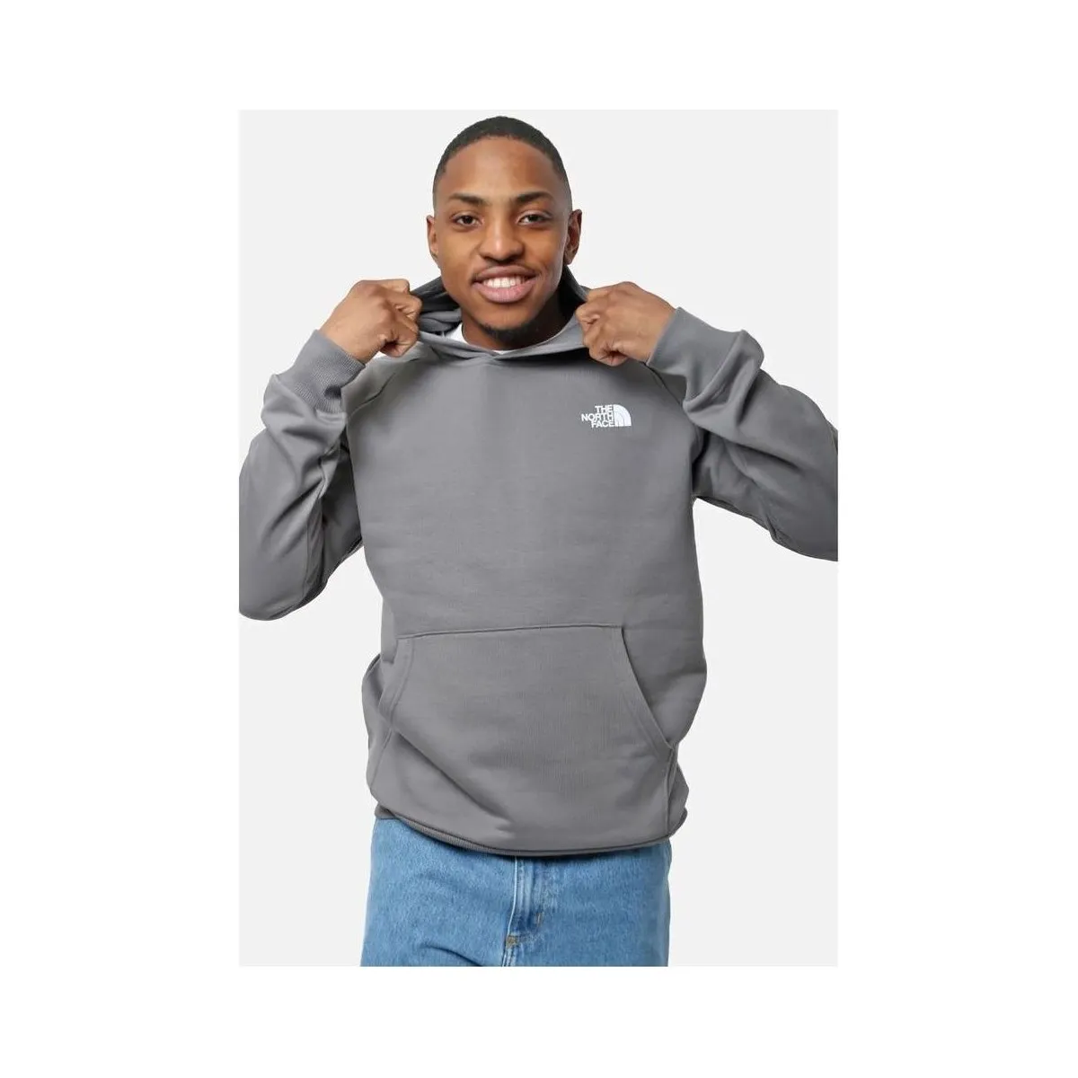 Sudadera Gris  con capucha