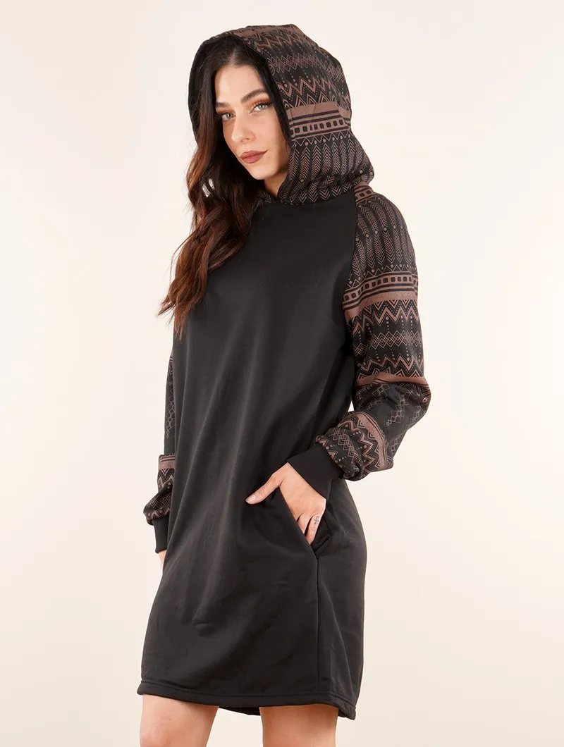 Sudadera larga con capucha unisex 