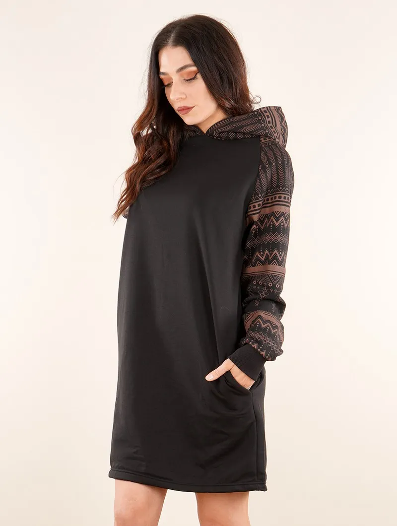 Sudadera larga con capucha unisex 