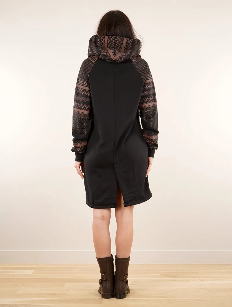Sudadera larga con capucha unisex 