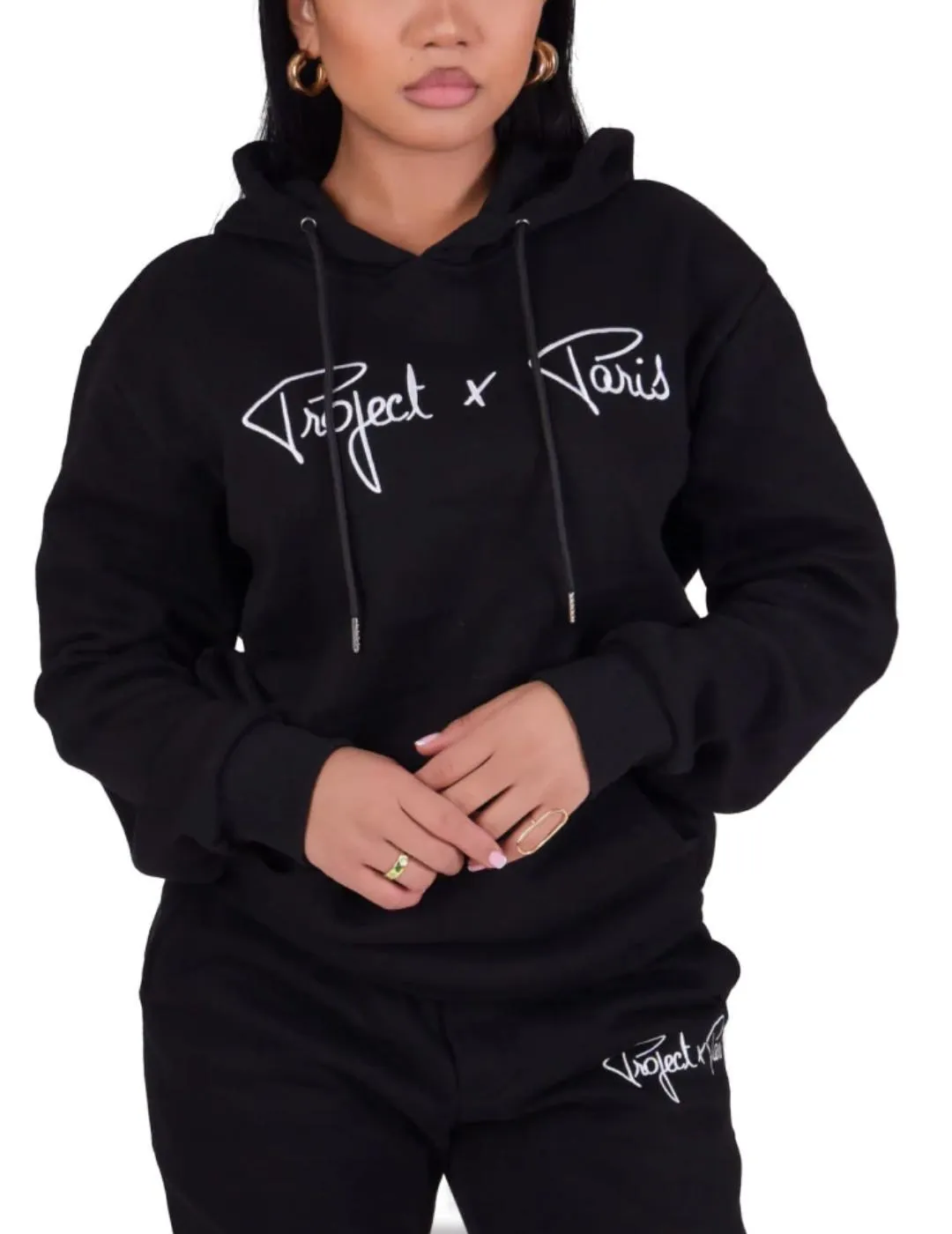 Sudadera ProjectxParis negra con capucha unisex