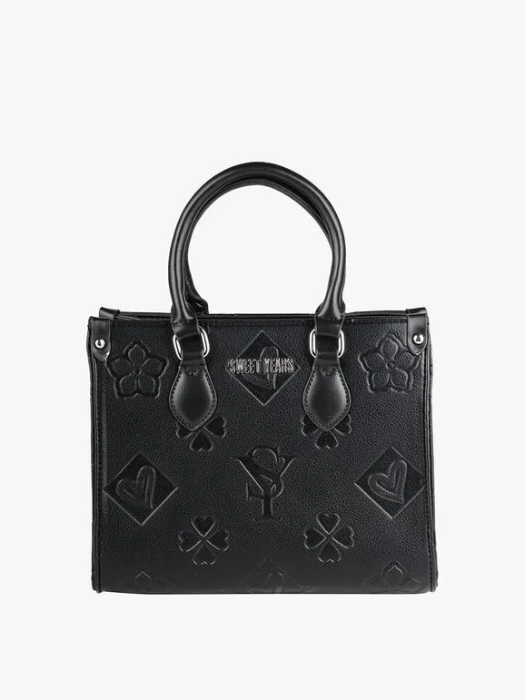 Sweet Years Bolso de mano de mujer con estructura y doble asa.