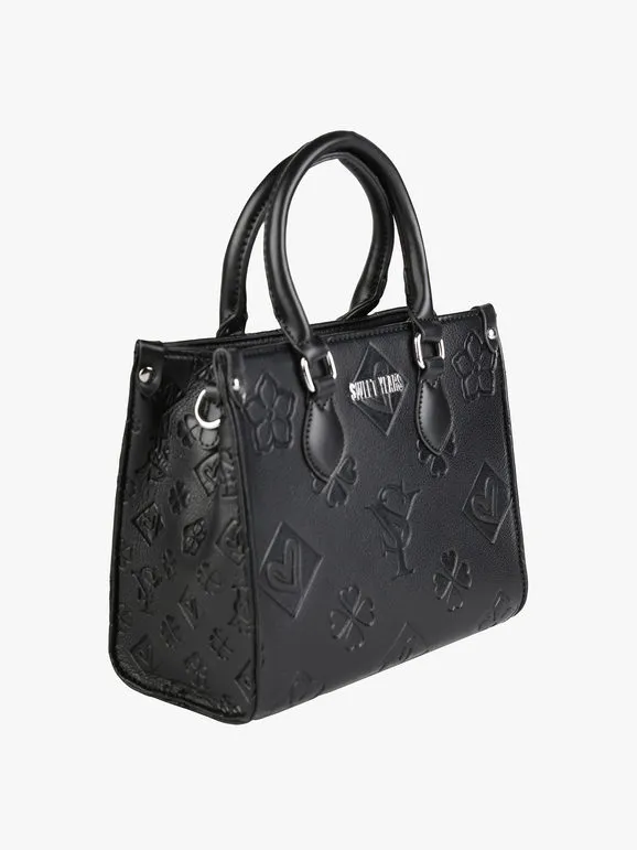 Sweet Years Bolso de mano de mujer con estructura y doble asa.