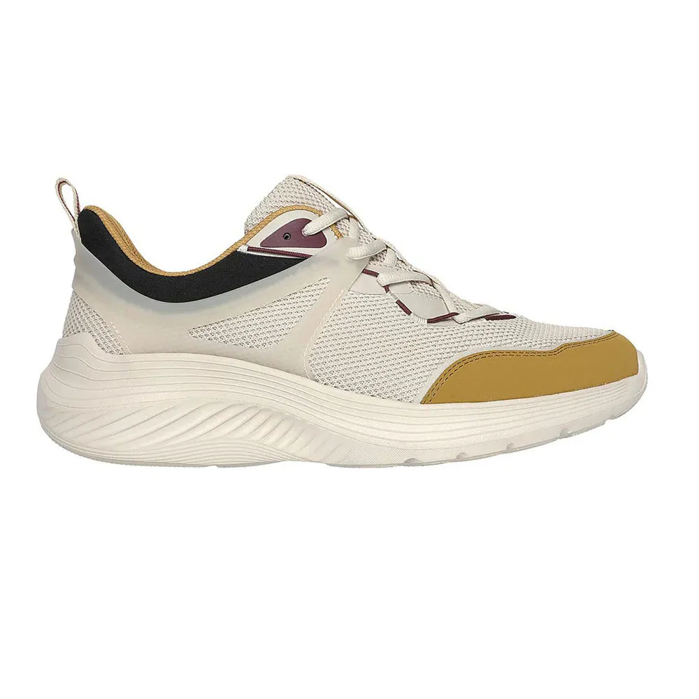 TENIS HOMBRE SKECHERS BOBS SQUAD  BEIGEAMARILLO