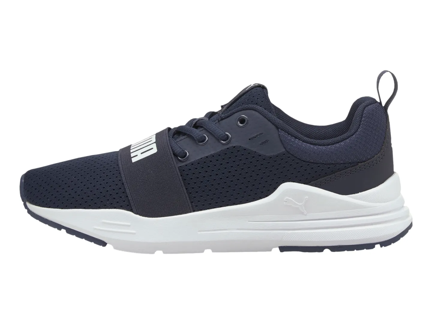 Tenis Puma Wired Run Jr Azul Para Niño
