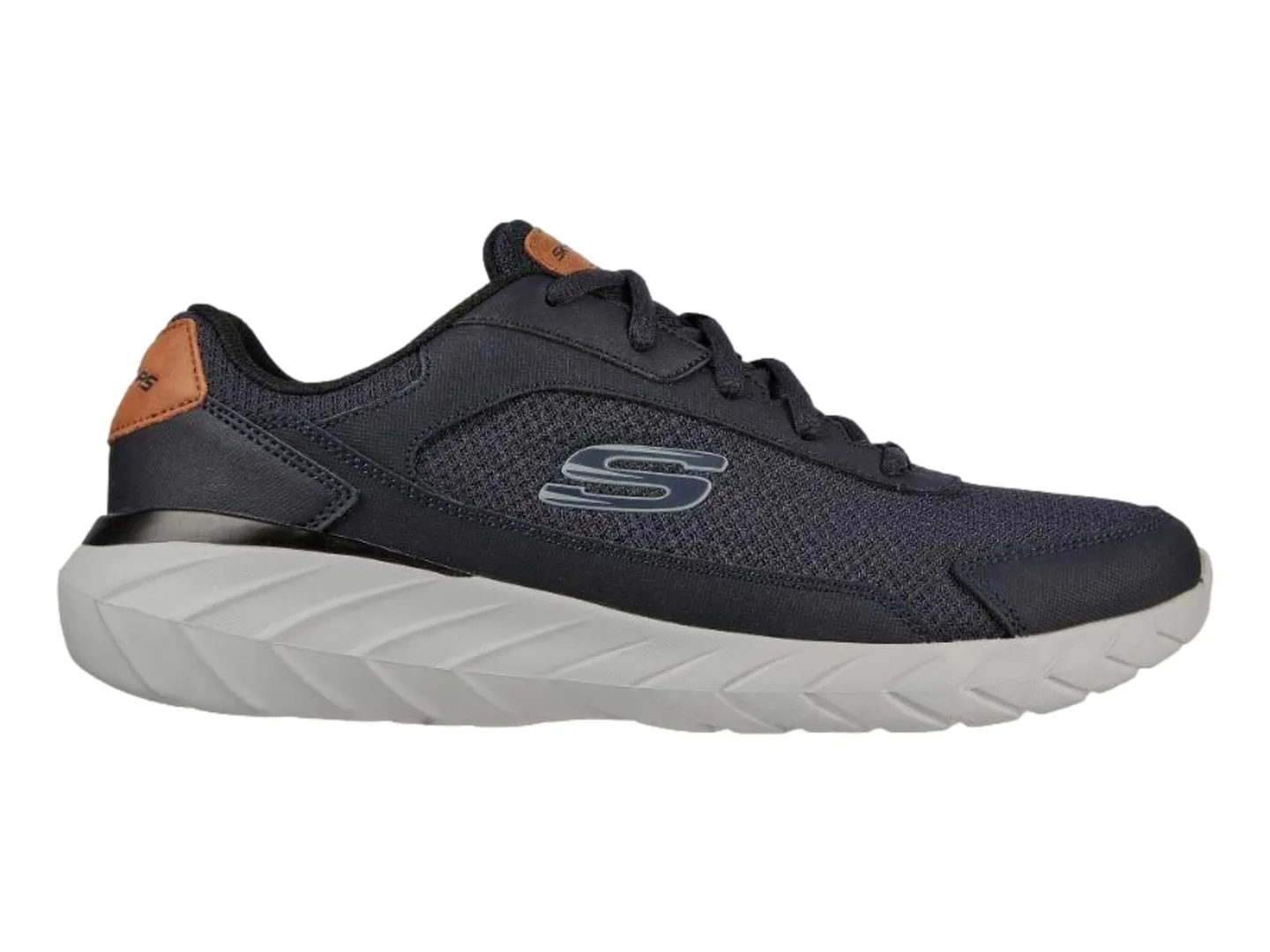 Tenis Skechers Overhaul Azul Para Hombre