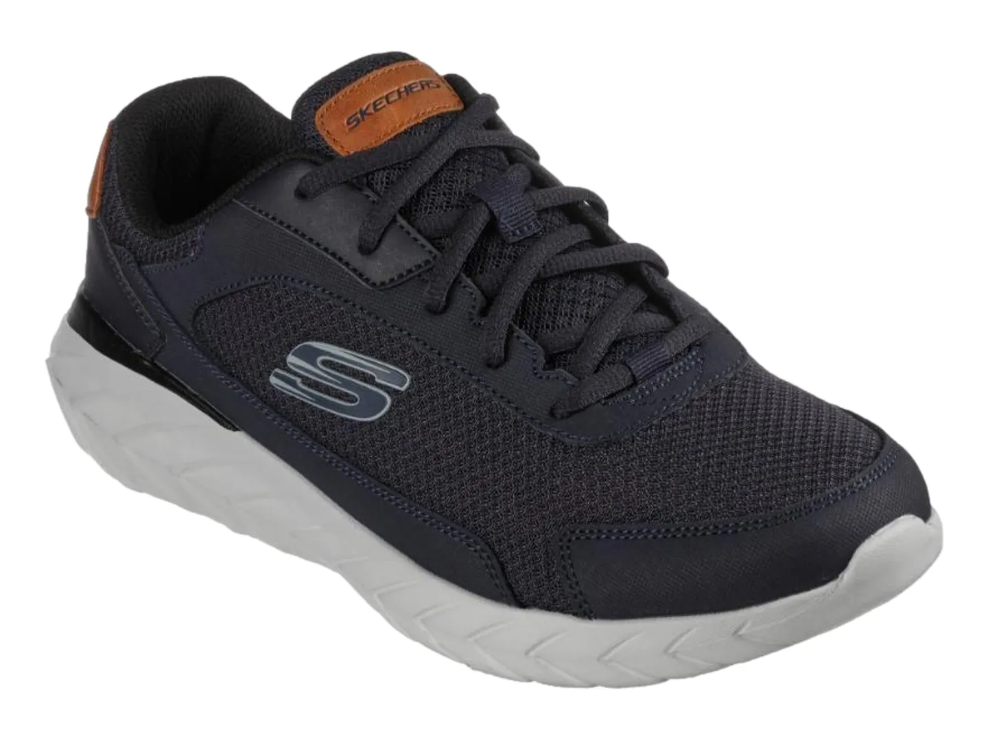Tenis Skechers Overhaul Azul Para Hombre