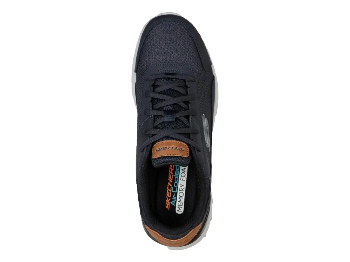 Tenis Skechers Overhaul Azul Para Hombre