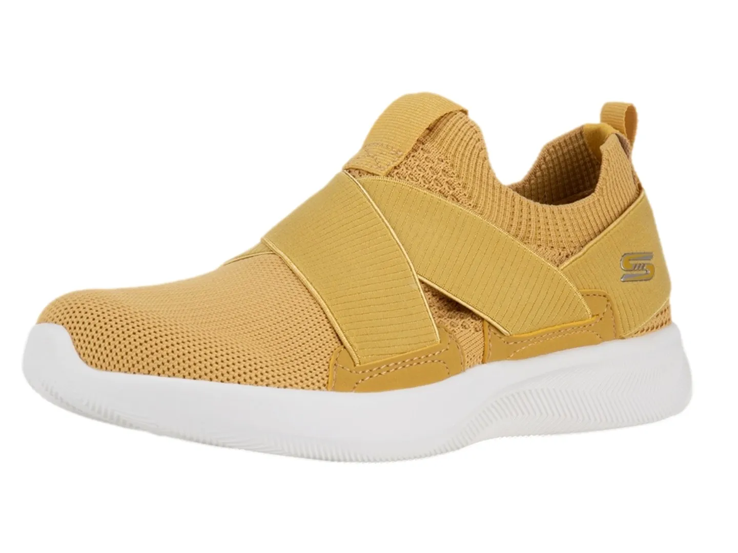 Tenis Skechers Squad Amarillo Para Mujer