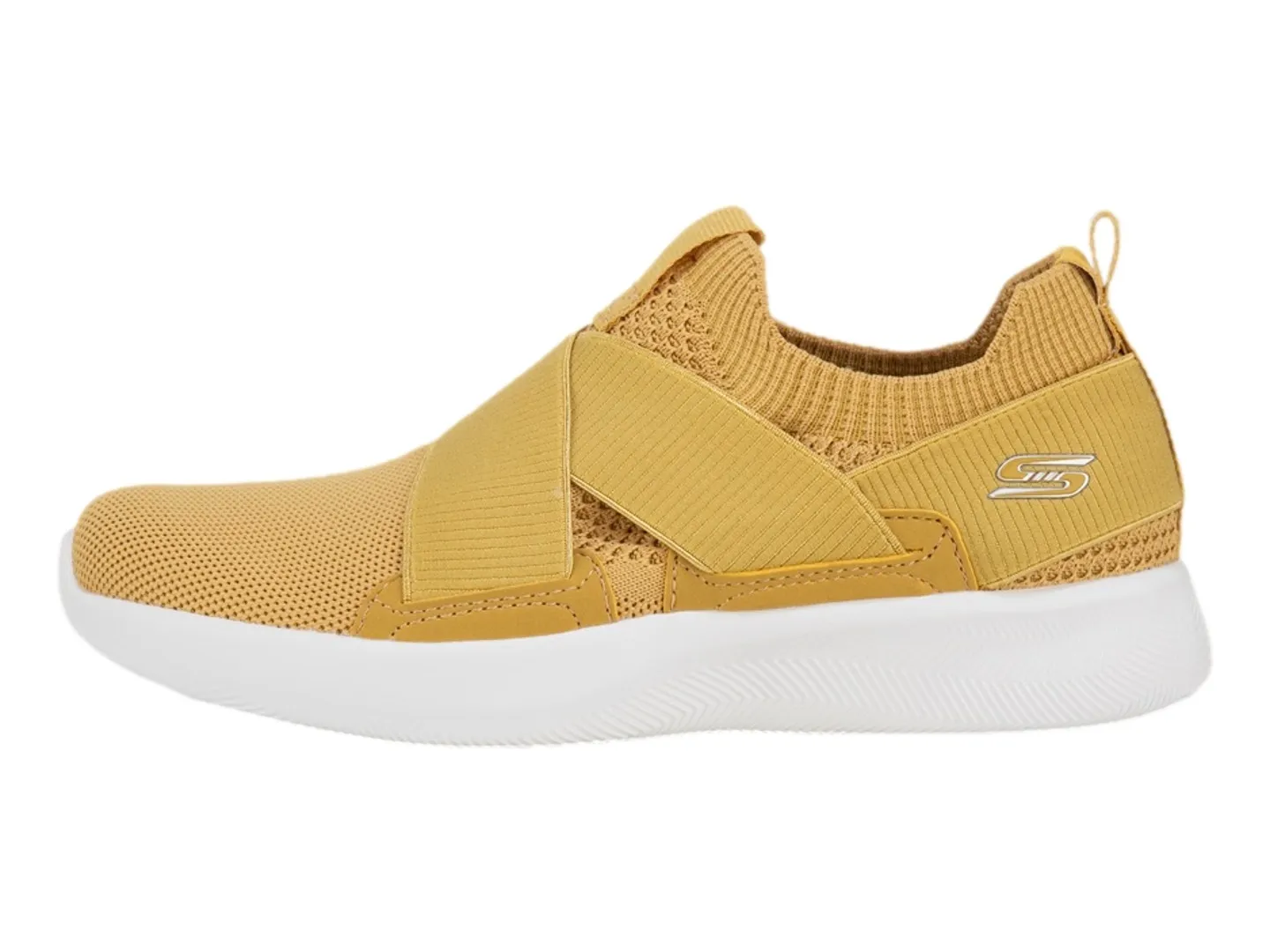 Tenis Skechers Squad Amarillo Para Mujer
