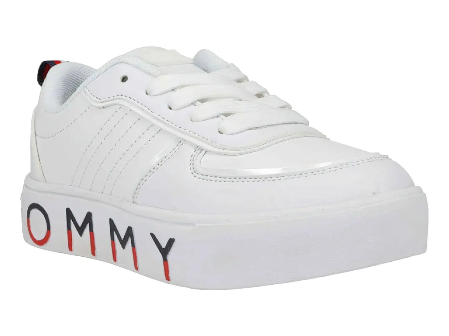 Tenis Tommy Hilfiger 966c Blanco Para Niña