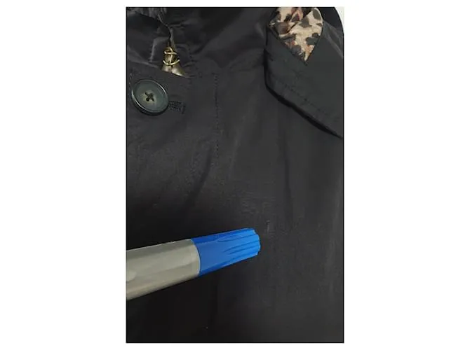 The Kooples Chaquetas Negro Estampado de leopardo 