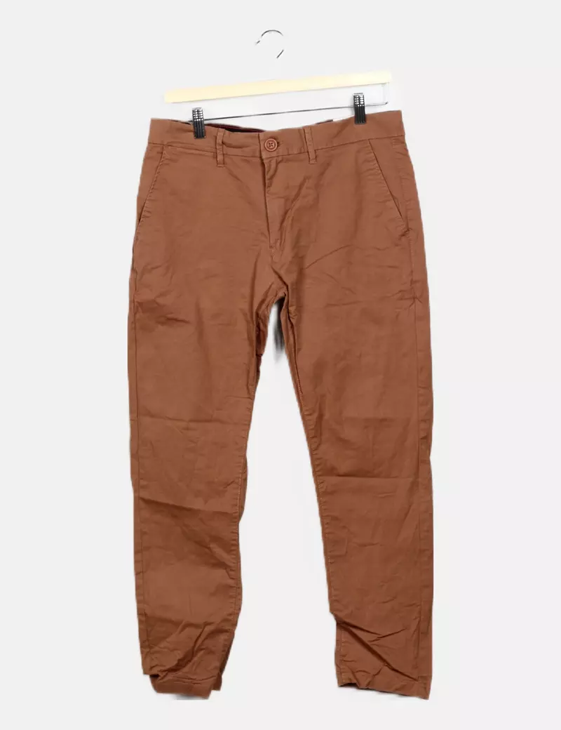 Tifosi Pantalón marrón básico