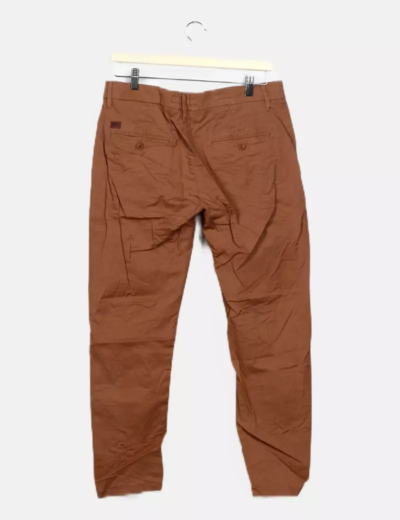 Tifosi Pantalón marrón básico