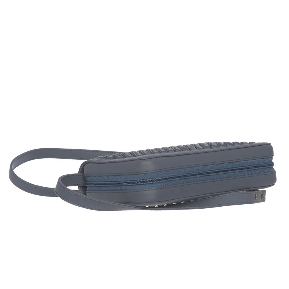 Tissa Fontaneda Bolso Cartera Azul