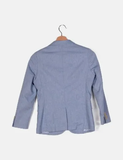TIZZAS Blazer azul básica