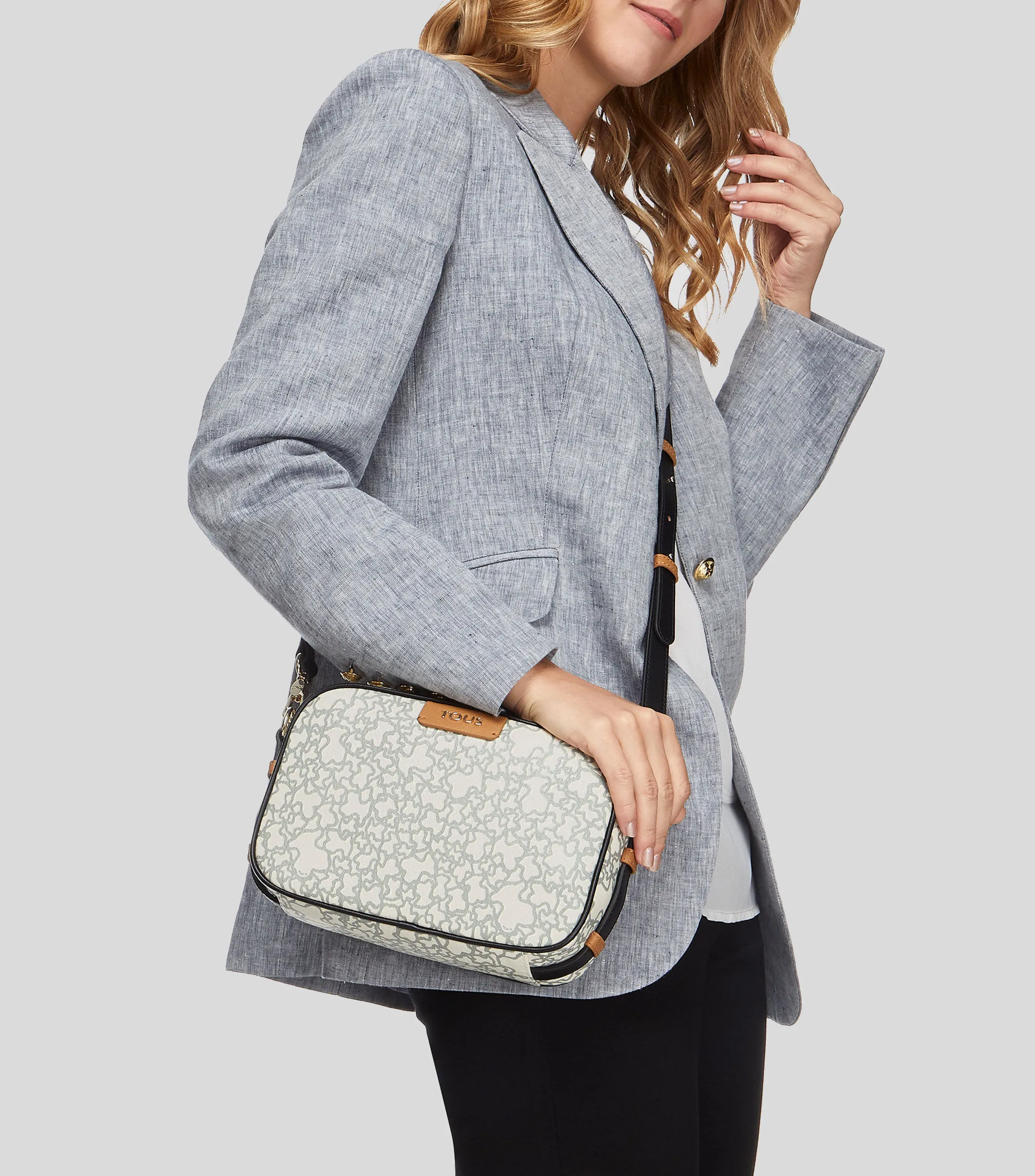 Tous Bolso Crossbody Beige K Mujer