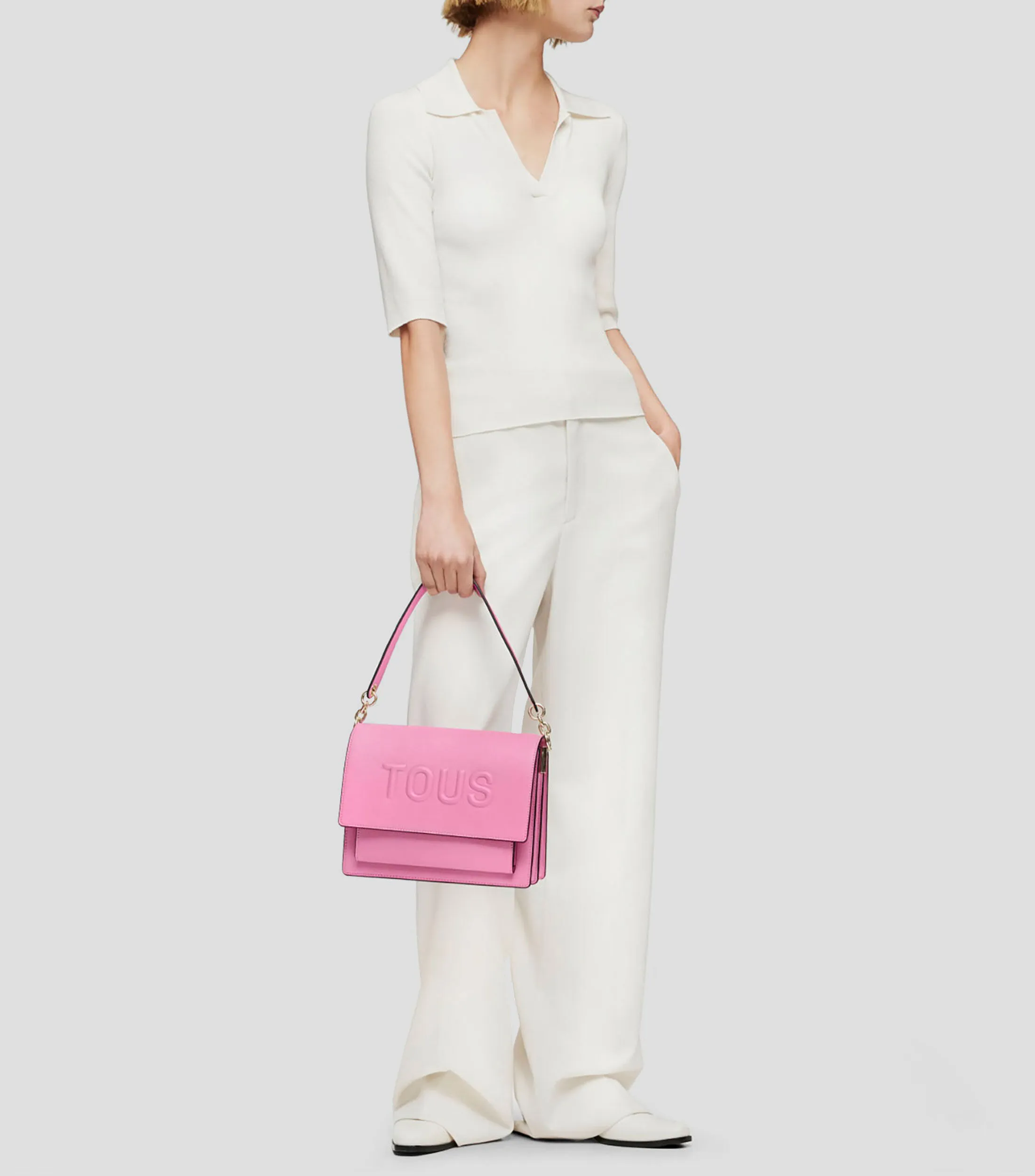 Tous Bolso crossbody mediano Audree rosa Brenda Mujer