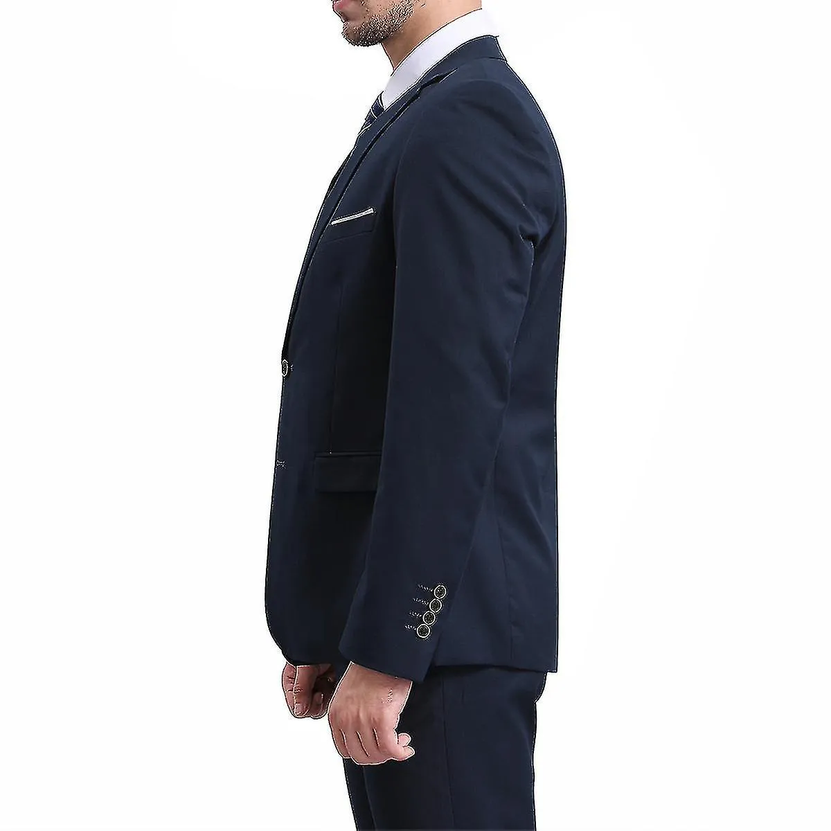 Traje de 3 piezas para hombre Trajes de boda Esmoquin Blazer Chaleco Pantalones